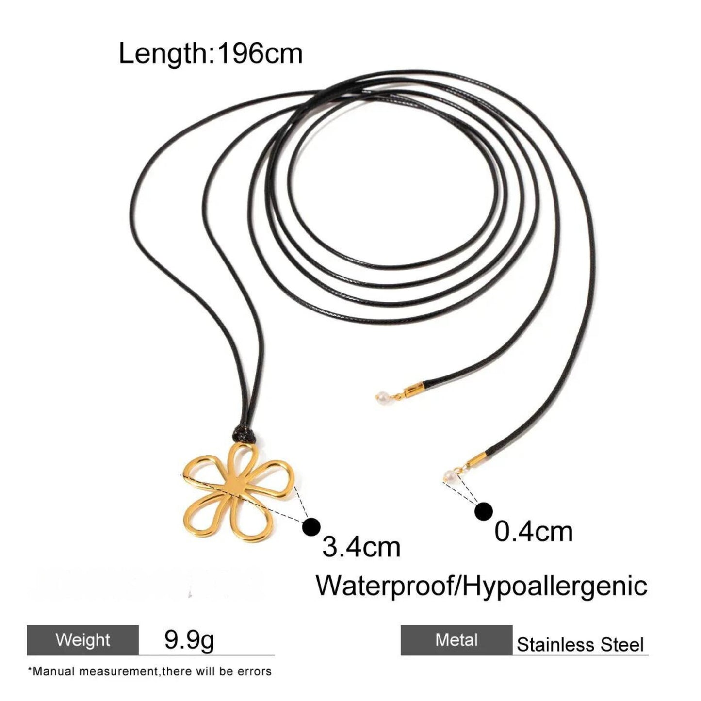 Details of the Blossom Bloom Necklace pendant showcasing its intricate open petal floral design in radiant gold.
