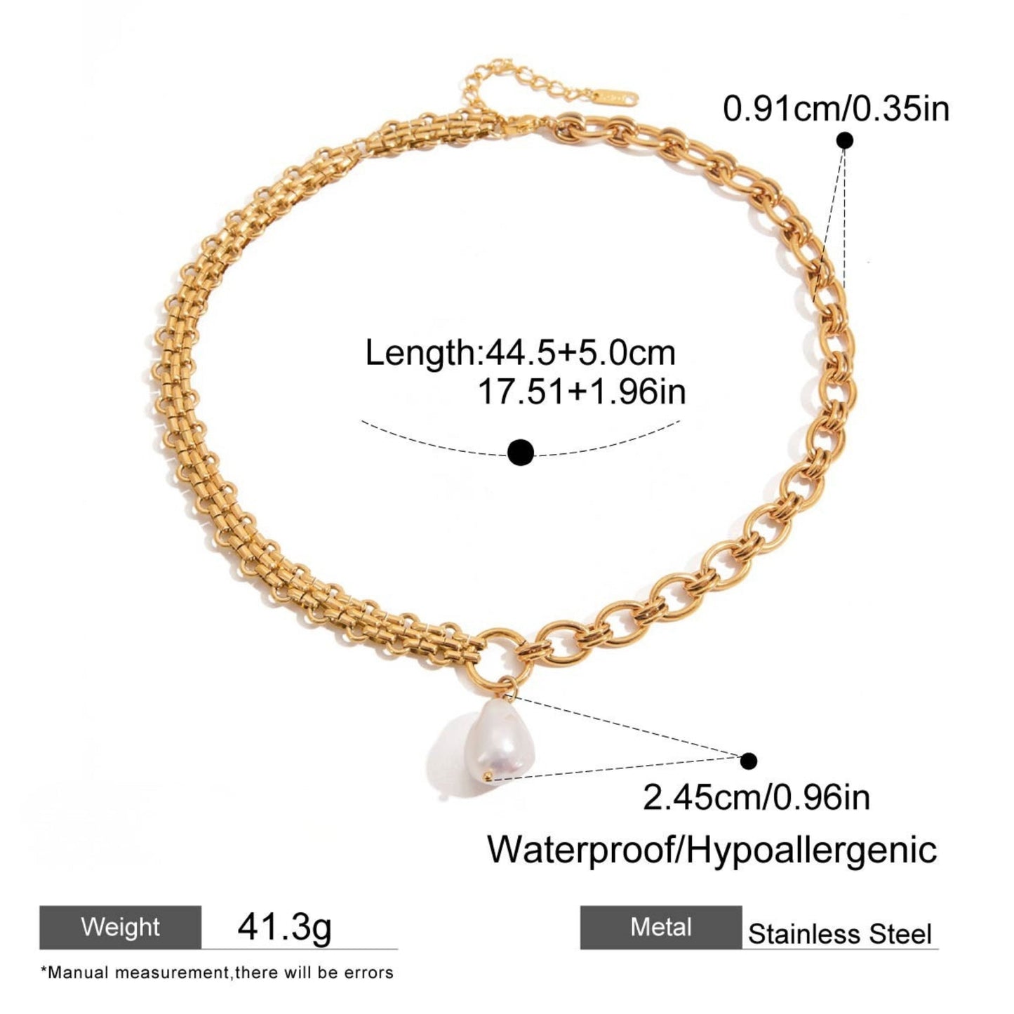 Elegant Minimalist 18K Gold Plated Necklace Collection