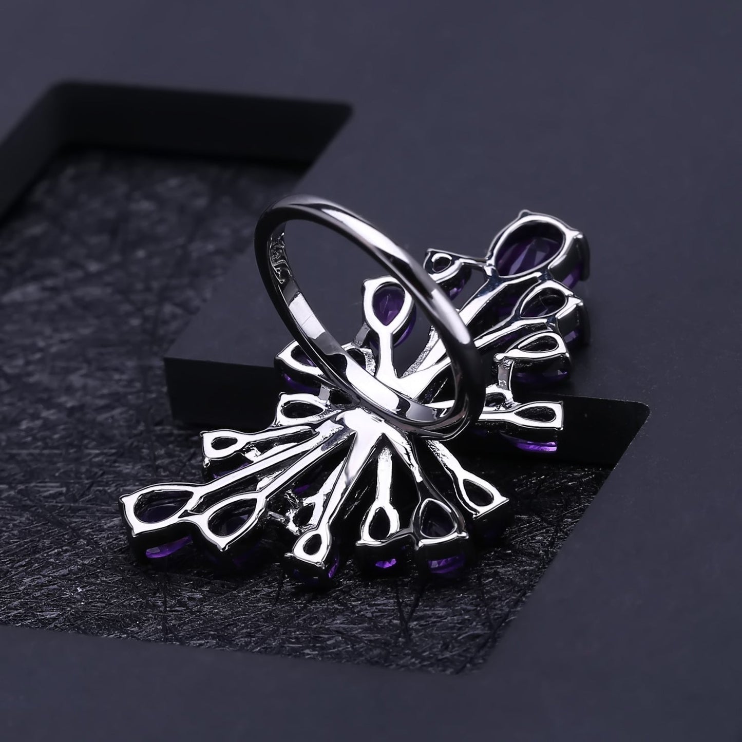 Majestic Amethyst 925 Sterling Silver Ring