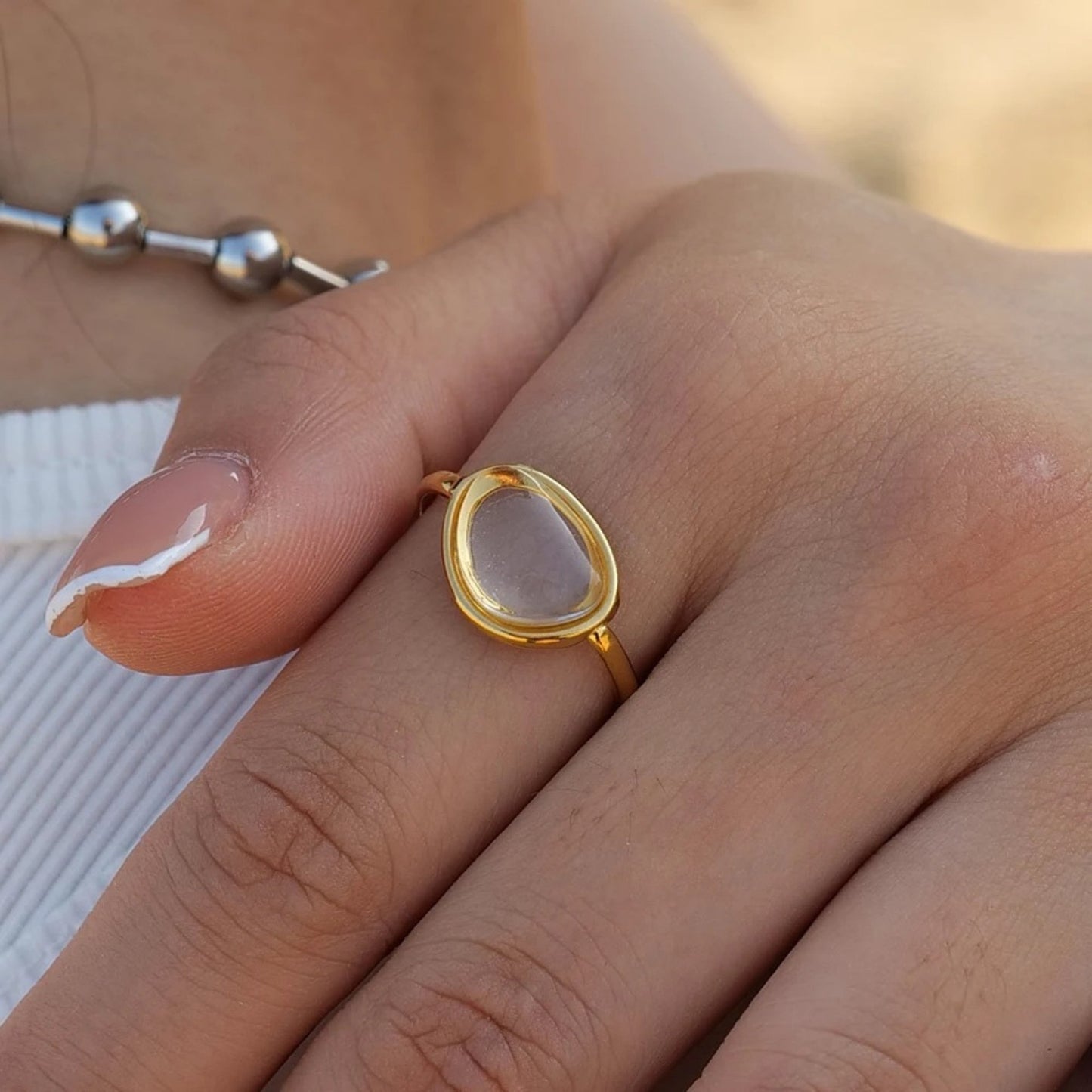 Radiant Resin Ring