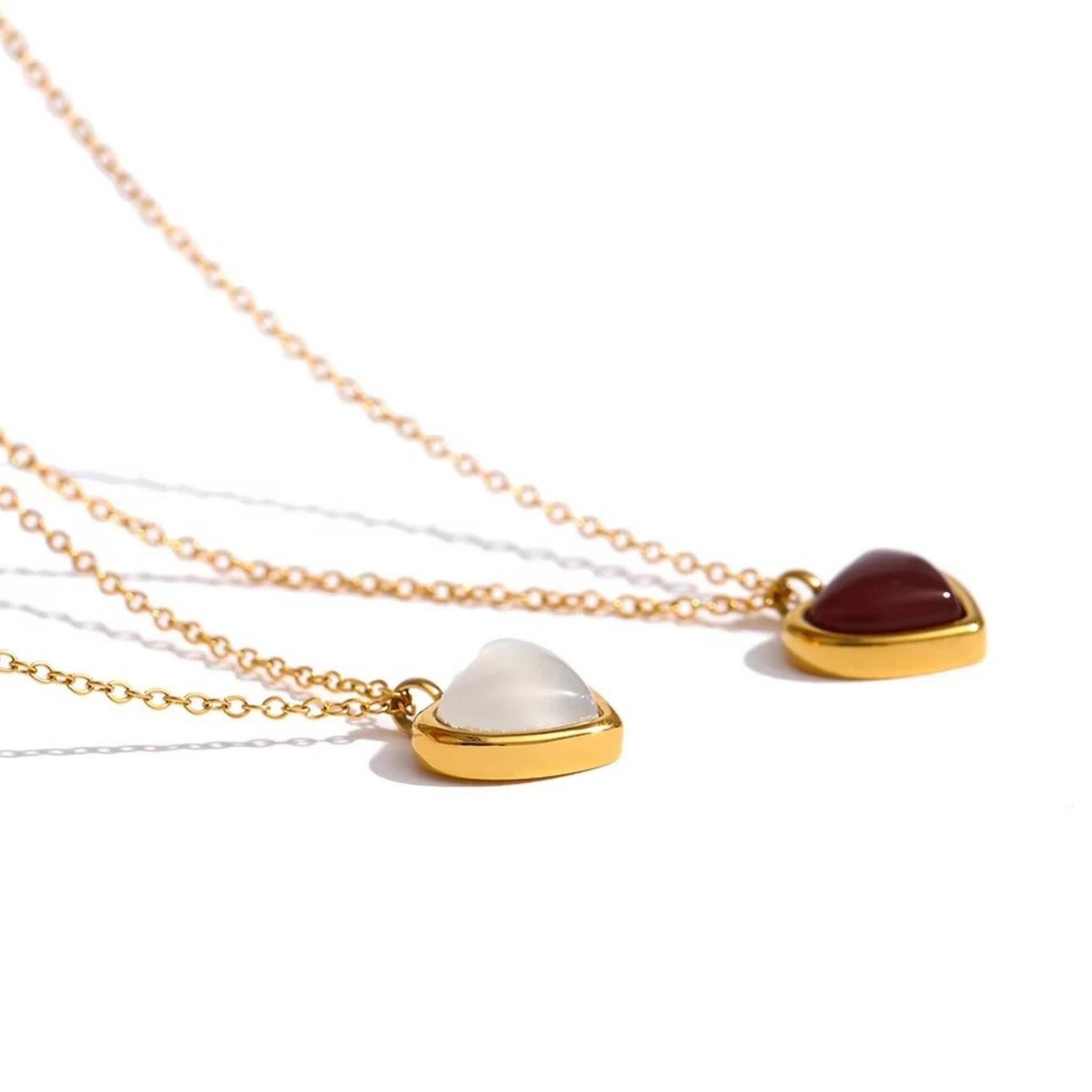 Romantic Chic Heart Pendant Necklace