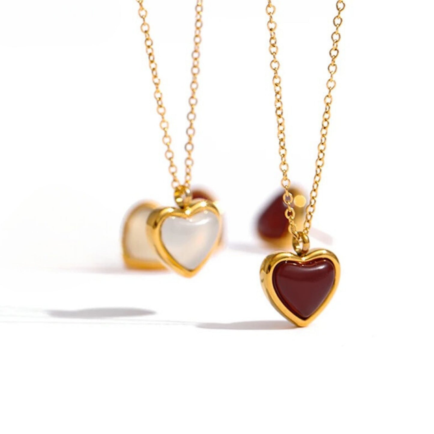 Romantic Chic Heart Pendant Necklace