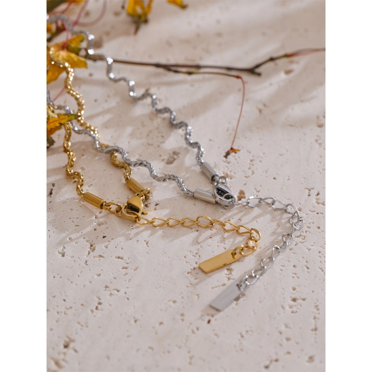 Serena Wave Chain Necklace