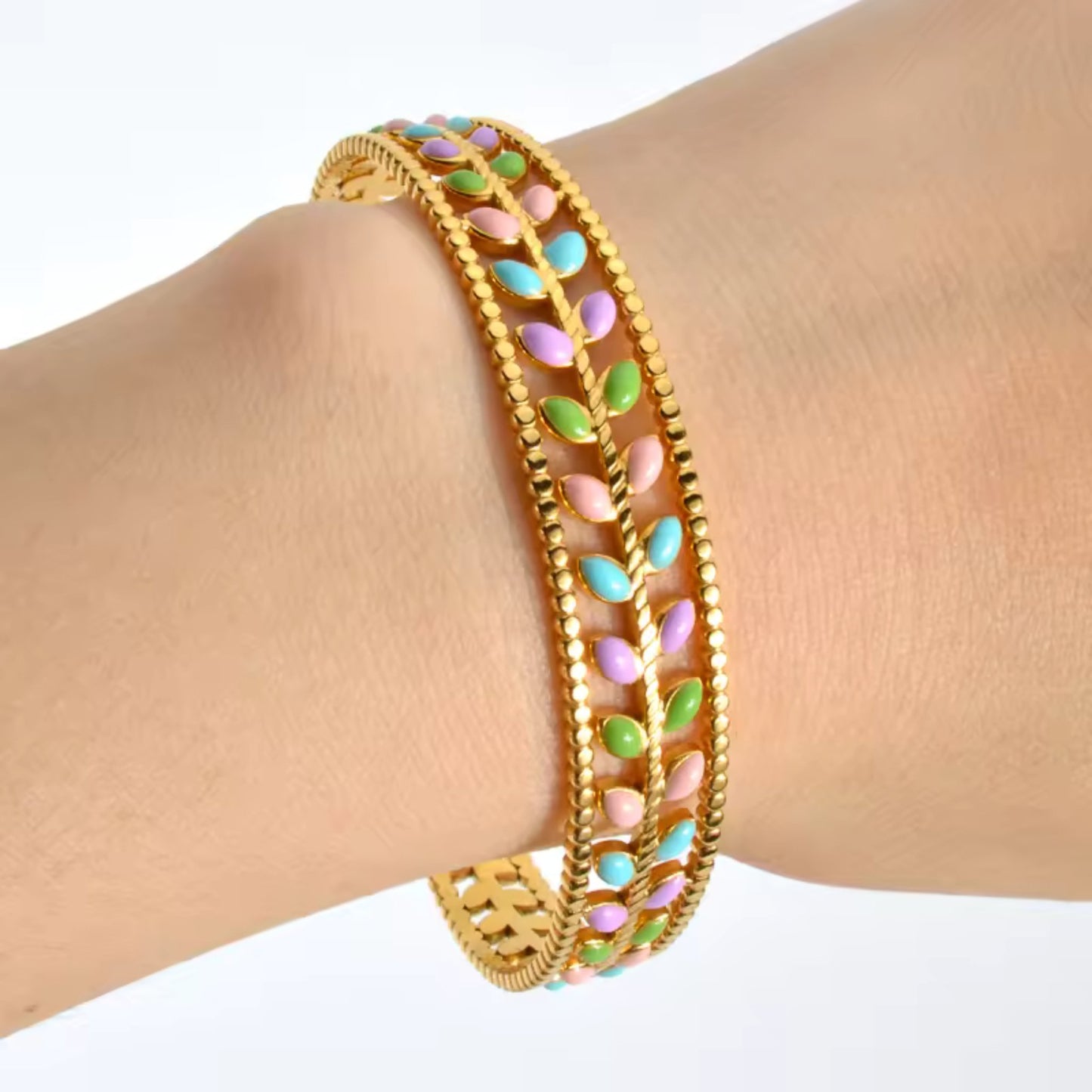 Timeless Elegance Stainless Steel C Cuff Bracelet