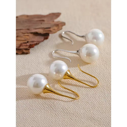 Elegance Pearl Drop Earrings