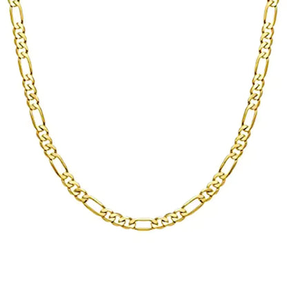Golden Figaro Chain 18K Gold Plated Necklace