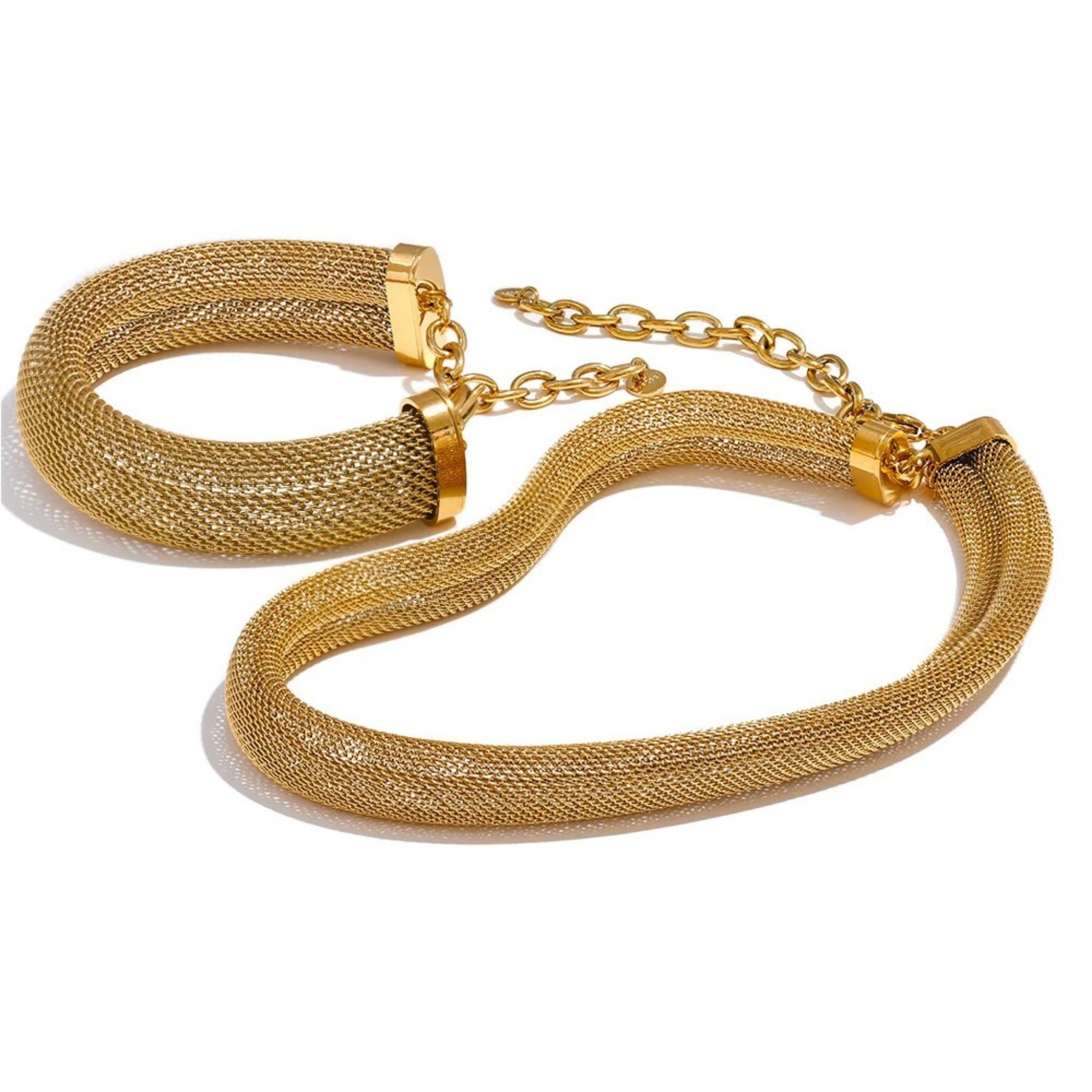 Golden Mesh Elegance Set