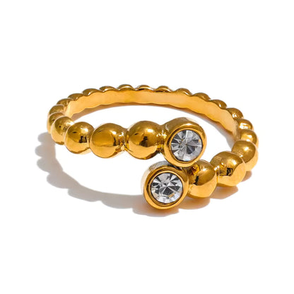 Infinity Knot Gold 18K Gold Plated Ring