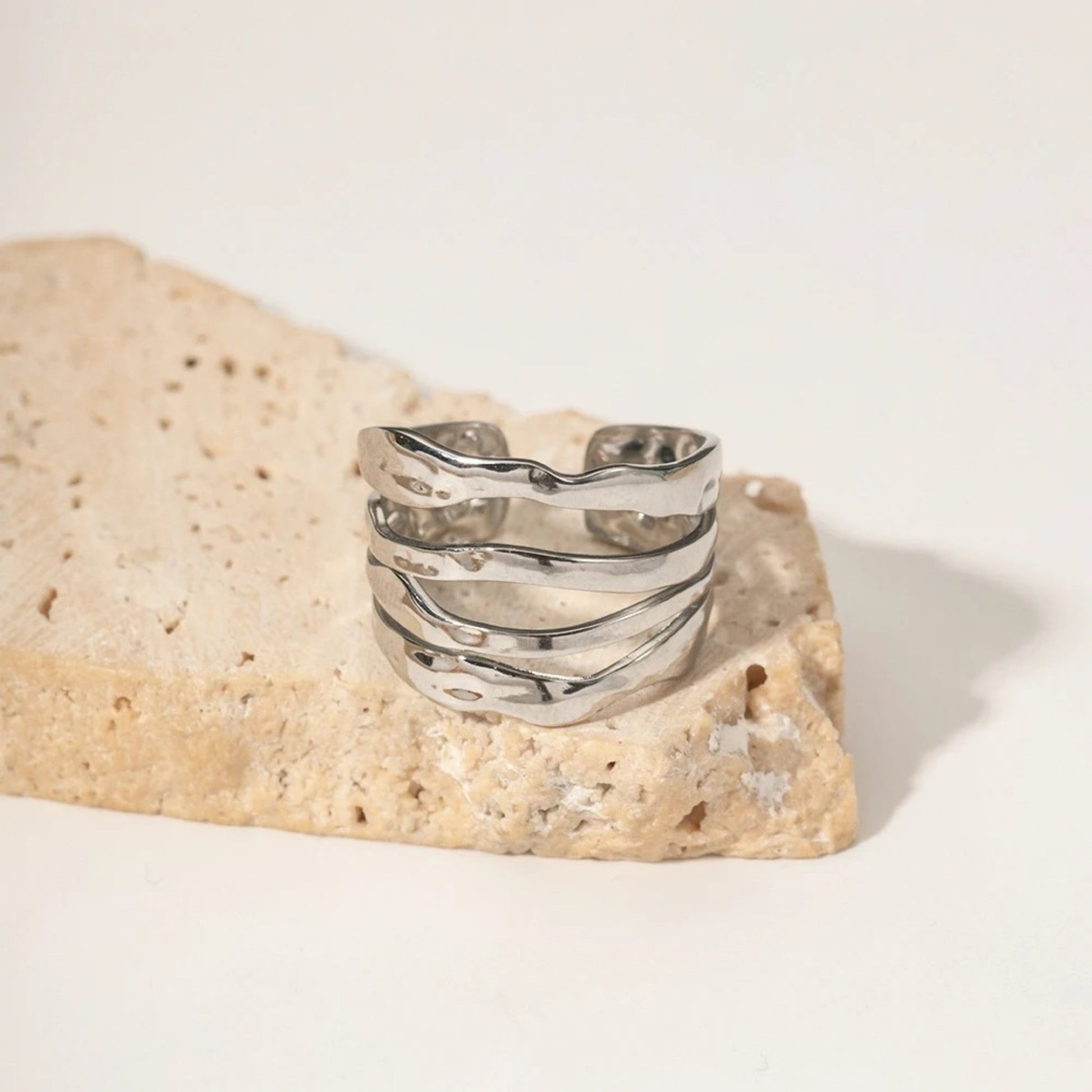 Irregular Layer Adjustable Ring
