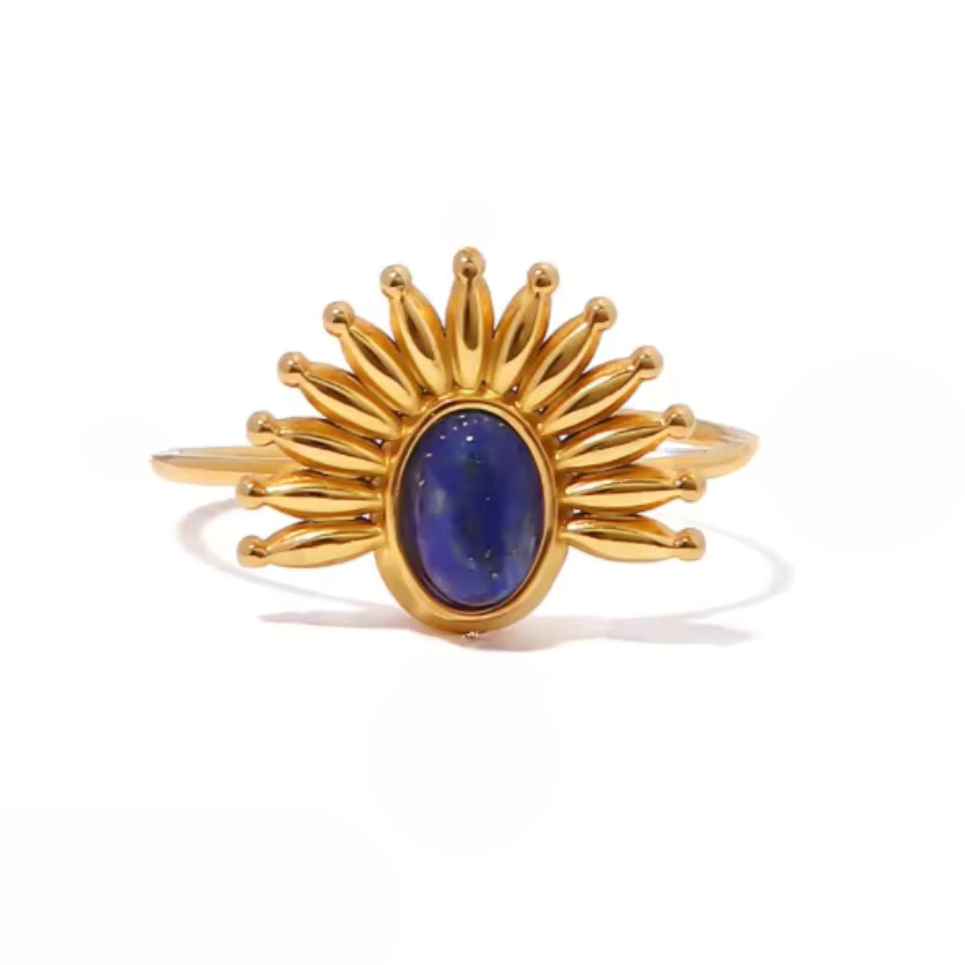 Lapis Lazuli Radiance Rings