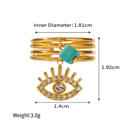 Luxe Charms Adjustable Ring Collection