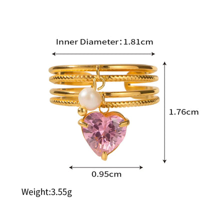 Luxe Charms Adjustable Ring Collection