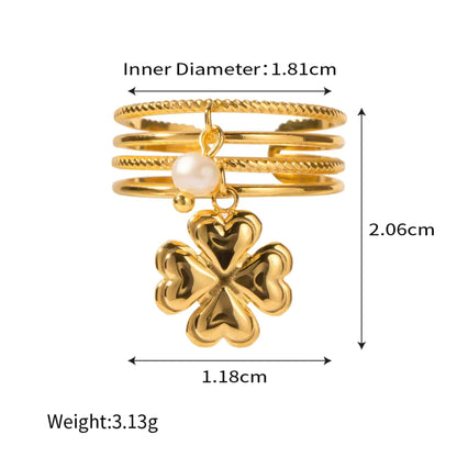 Luxe Charms Adjustable Ring Collection