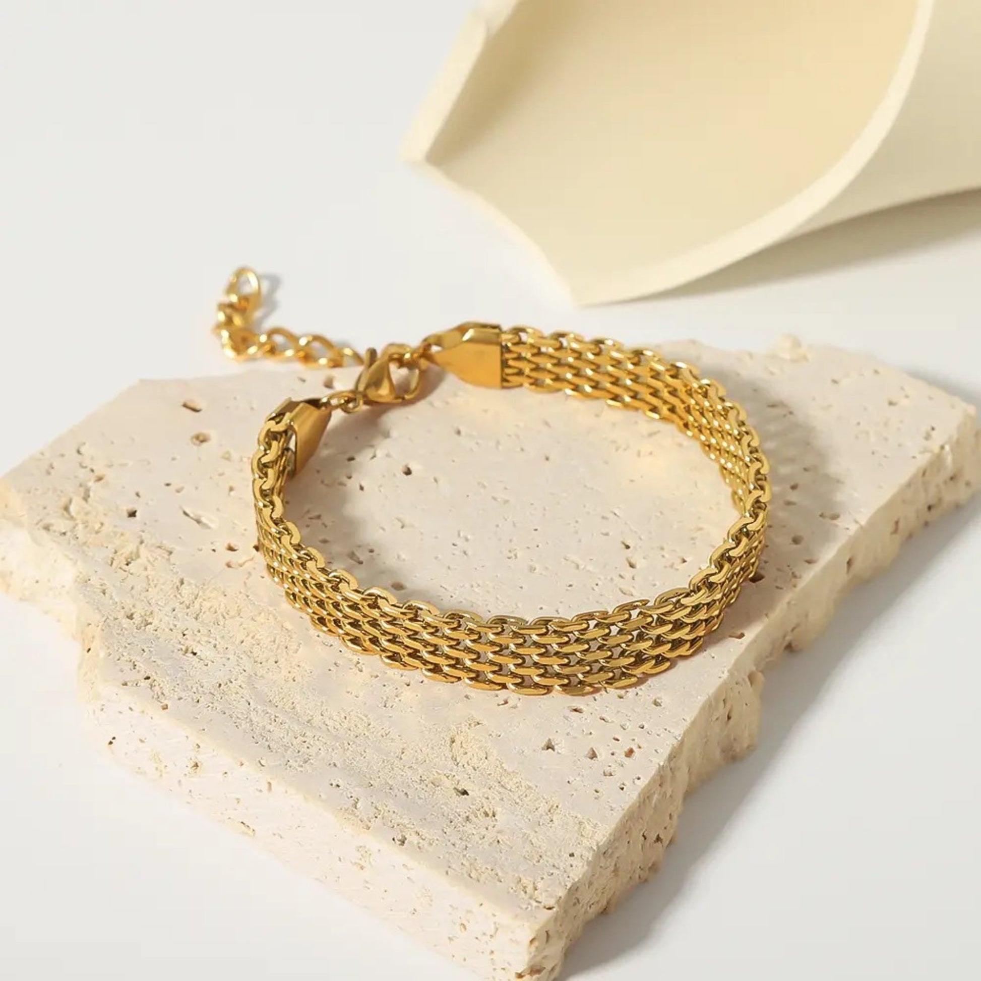 Luxe Mesh Chain Bracelet