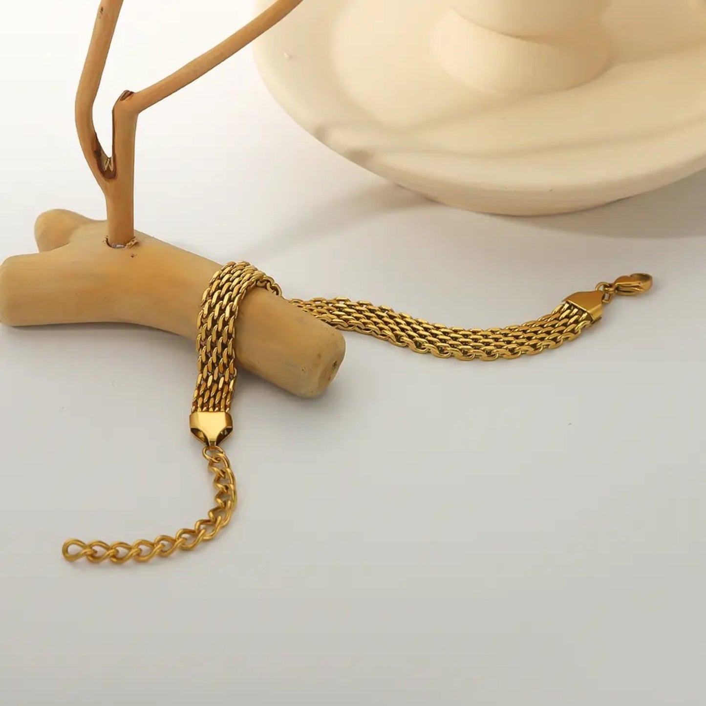 Luxe Mesh Chain Bracelet