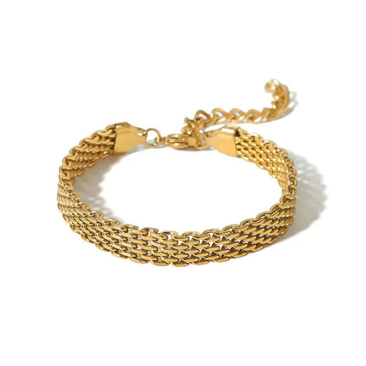 Luxe Mesh Chain Bracelet