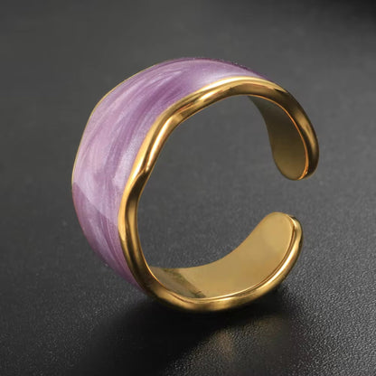 Marbled Elegance Rings
