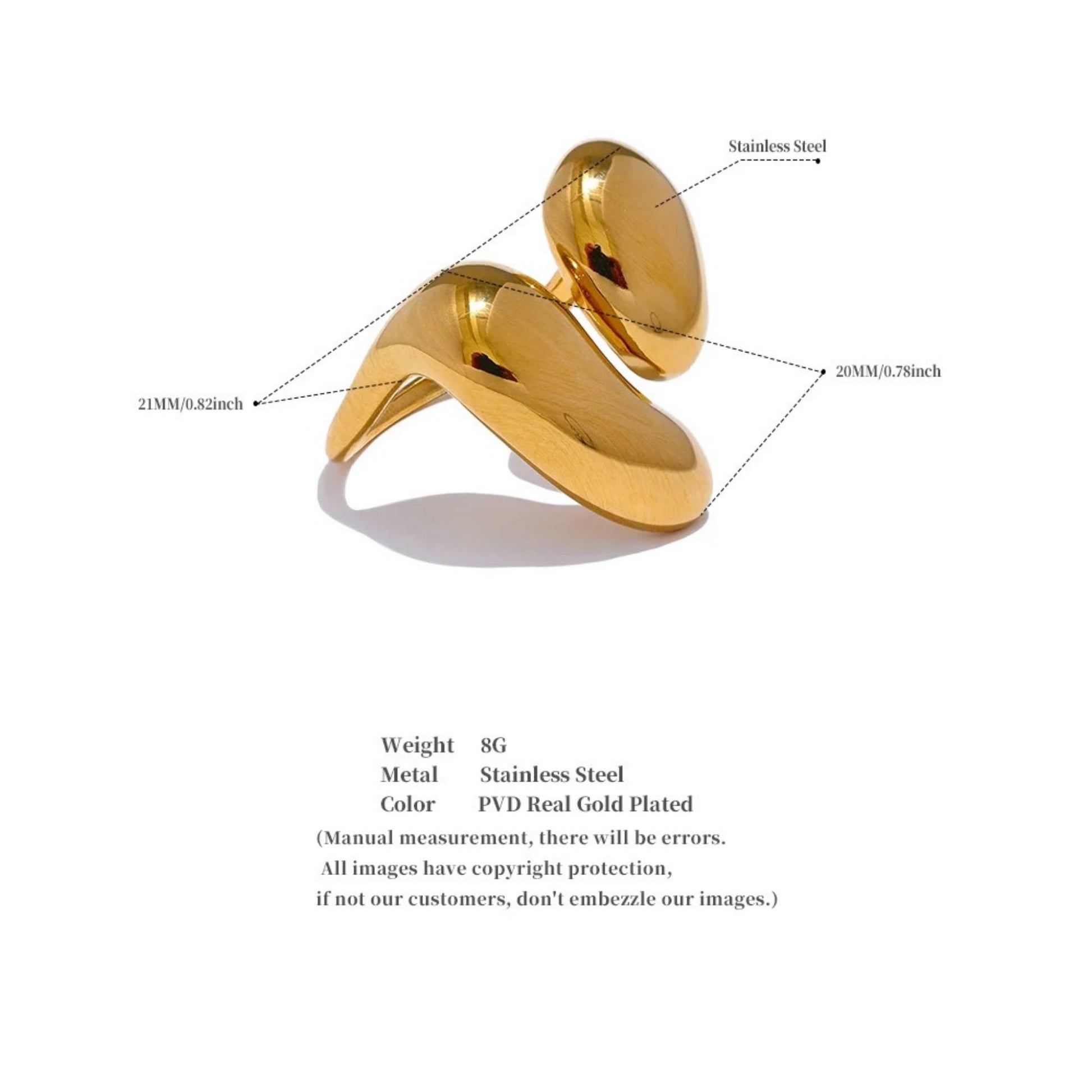 Minimalist Chic Cast Ring