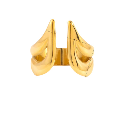 Modern Muse Rings – 18K Gold Stainless Steel (4 Designs)