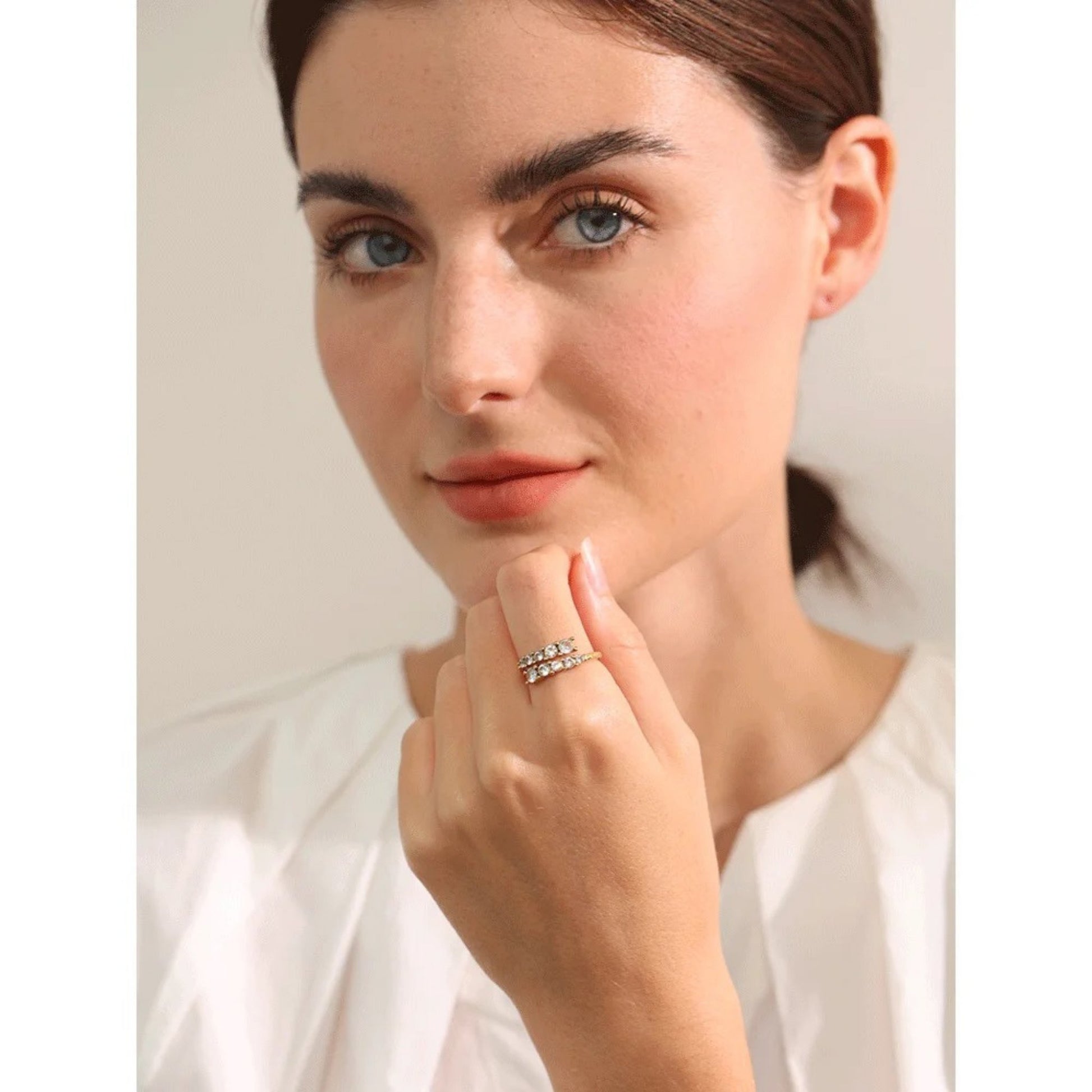 Radiant Symphony Adjustable Ring