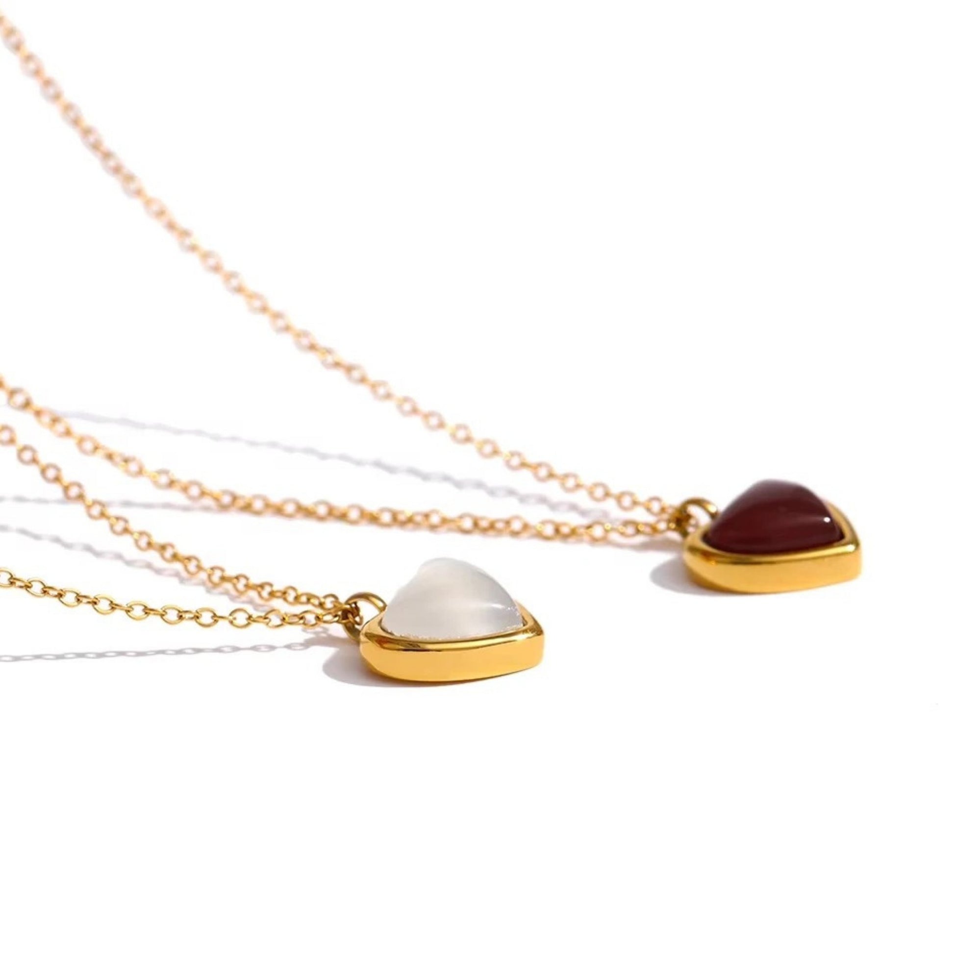 Romantic Chic Heart Pendant Necklace