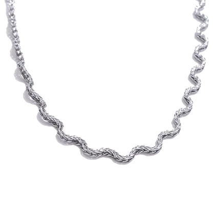 Serena Wave Chain Necklace