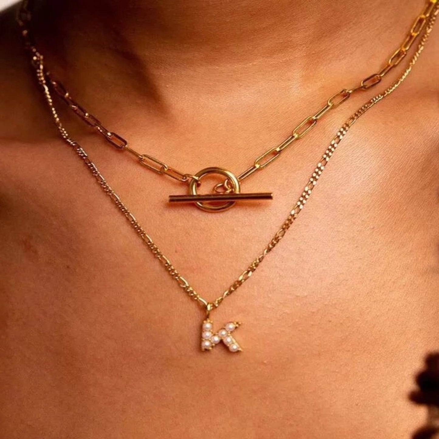 Timeless Loop 18K Gold Plated Sterling Silver Choker