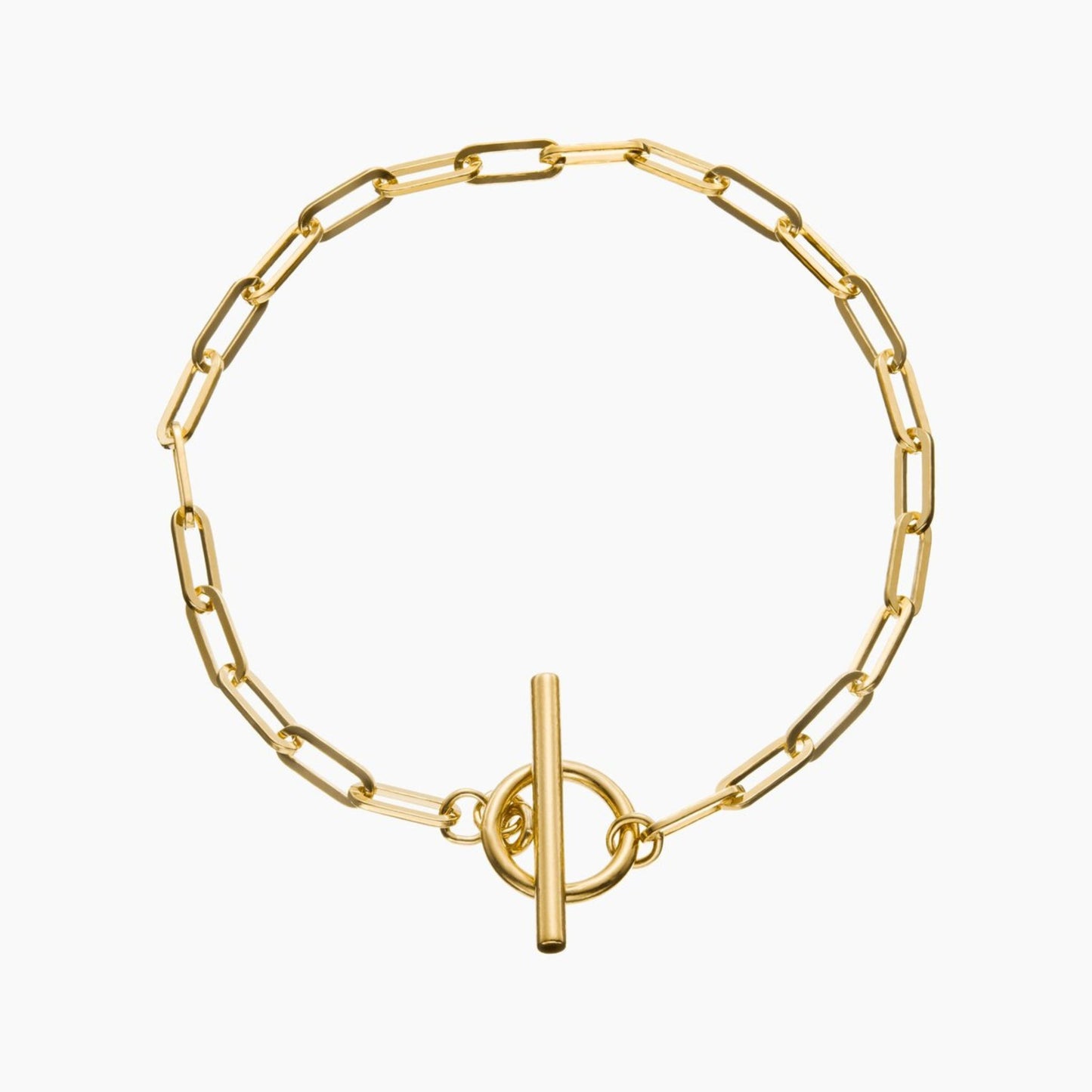 Timeless Loop 18K Gold Plated Sterling Silver Choker