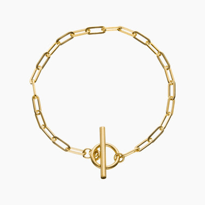 Timeless Loop 18K Gold Plated Sterling Silver Choker